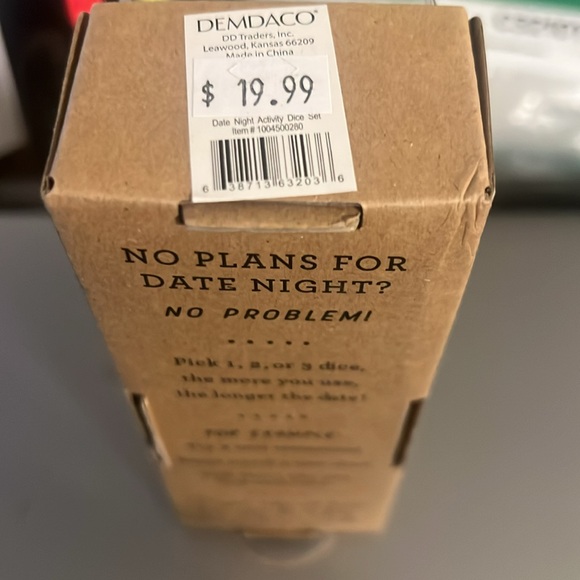 Date Night Dice Set - Picture 3 of 3